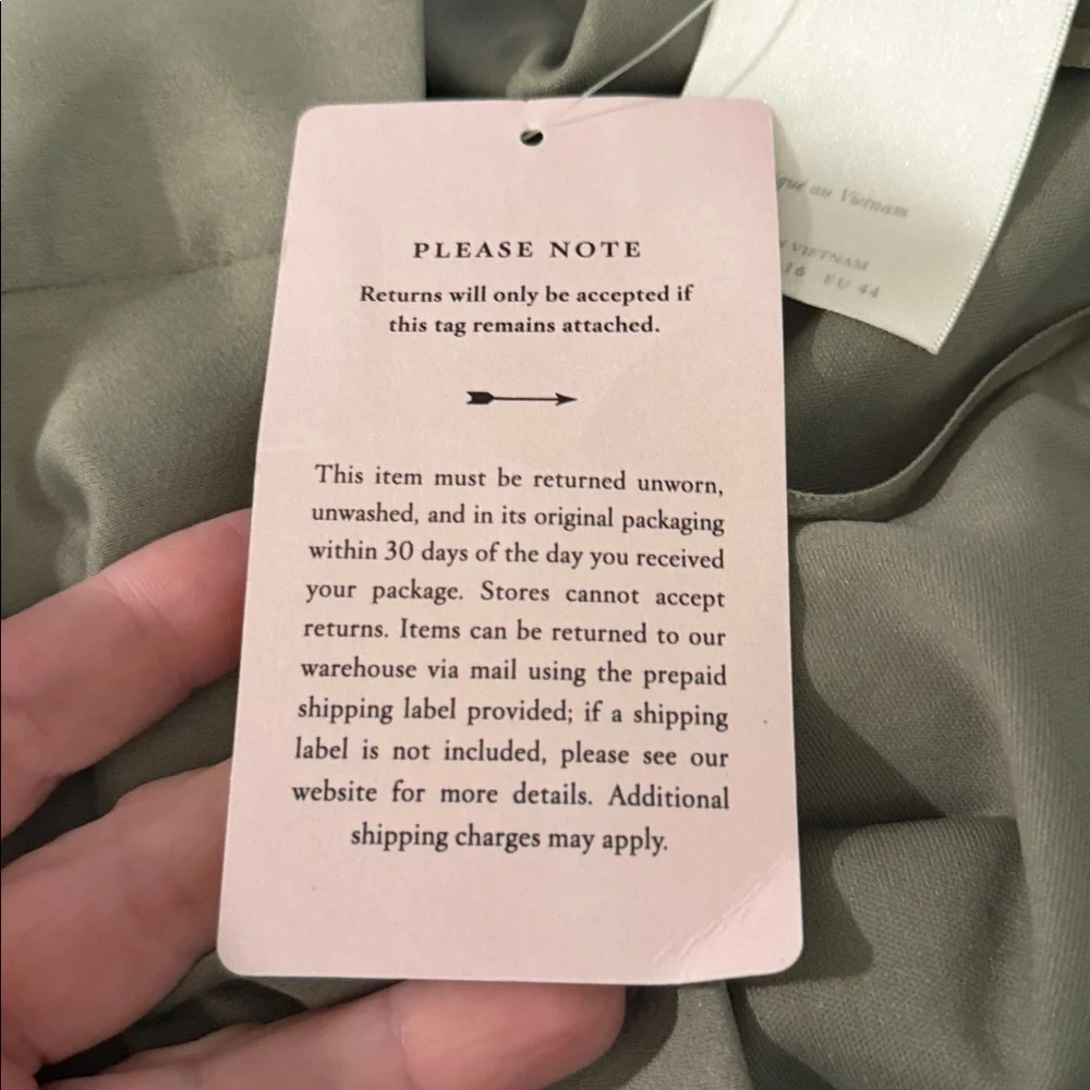 BHLDN Ladies NWT Dylan Stretch Satin One-Shoulder Leg Slit Maxi Dress. Size 12. - Picture 10 of 13